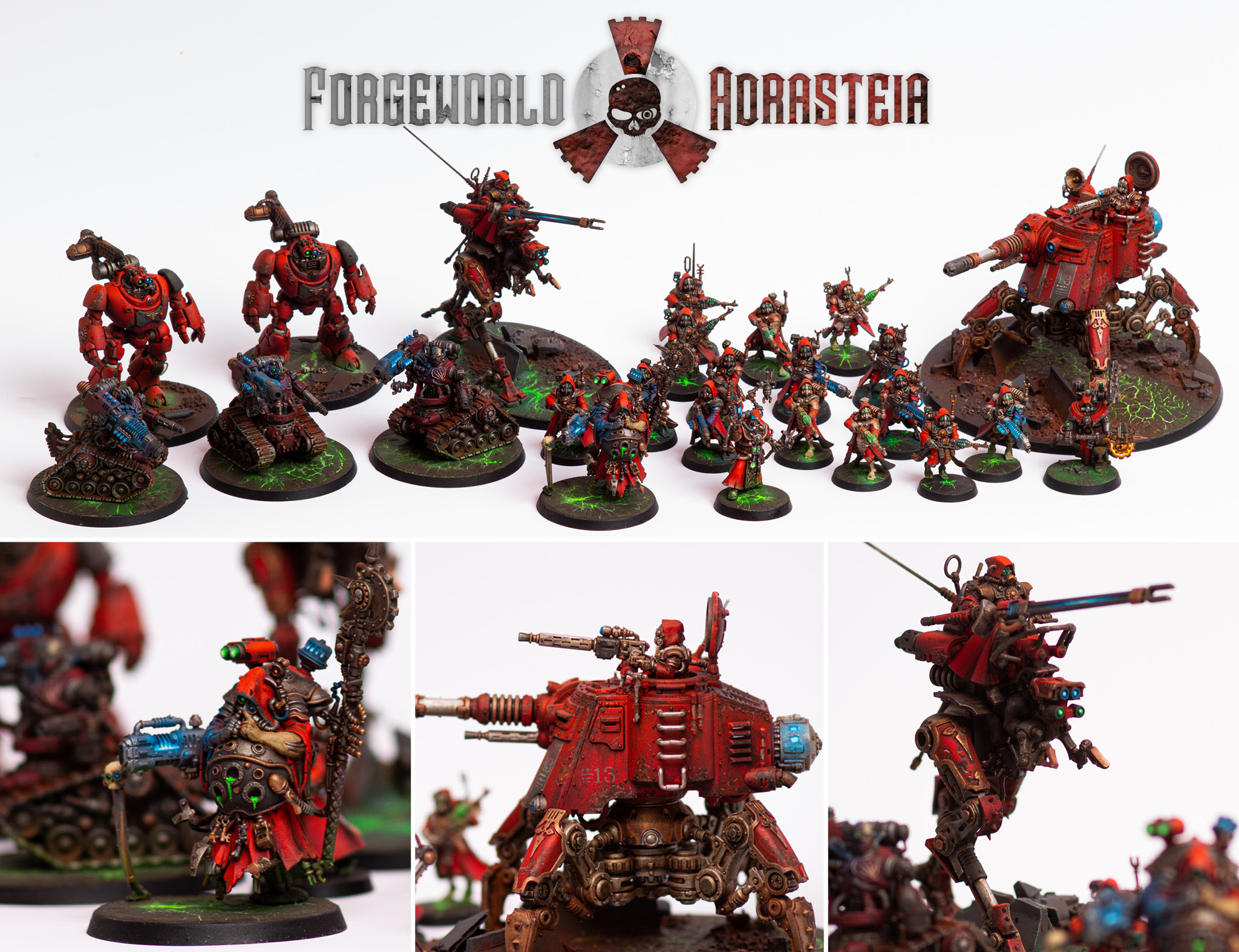 Forgeworld Adrasteia - Ein RadMech Armeeaufbau - Terrax Pattern Termite Assault Drill WIP Forgeworld Adrasteia - Ein RadMech Armeeaufbau - Terrax Pattern Termite Assault Drill WIP